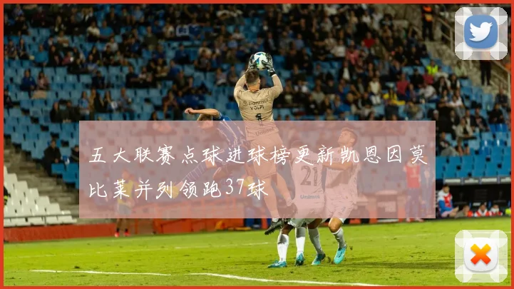 五大联赛点球进球榜更新凯恩因莫比莱并列领跑37球